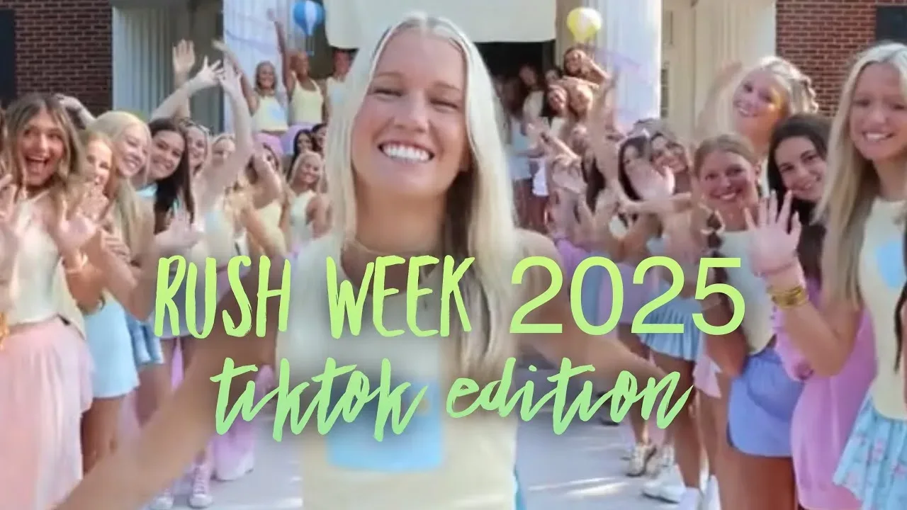 Rush Week 2025 sororities take to tiktok for recruiting