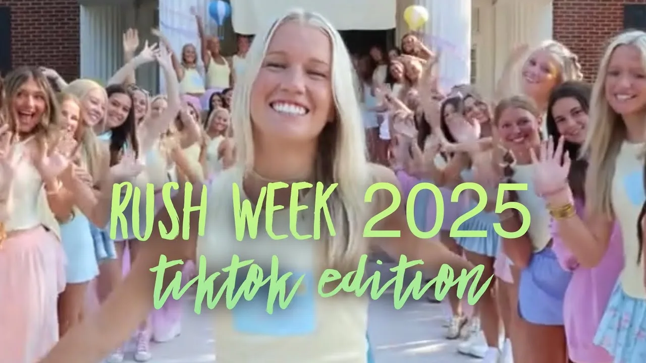 Rush Week 2025 sororities take to tiktok for recruiting