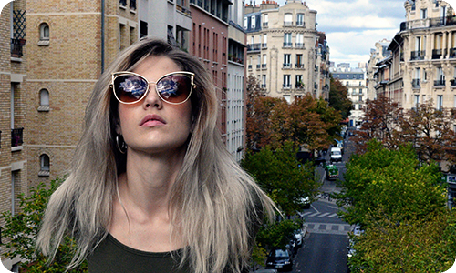 Caitlyn Sway photoshoot in Paris, France